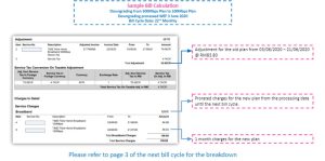 TIME internet bill upgrade