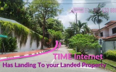 TIME Internet Now Available for Landed Property